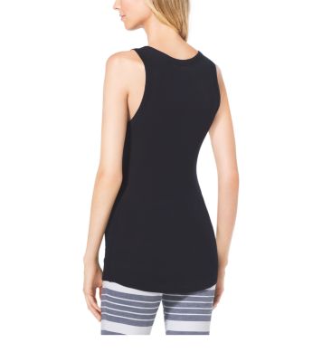 Michael Kors Black Tank Top Women Size M 