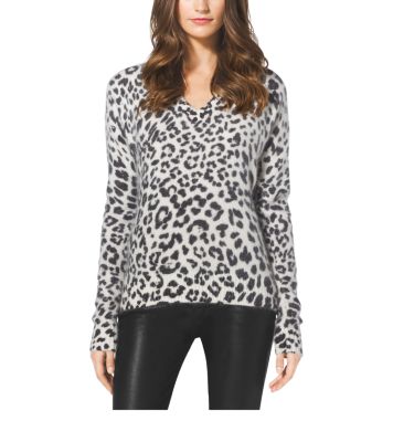 michael kors leopard sweater