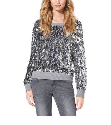 michael kors sweaters silver