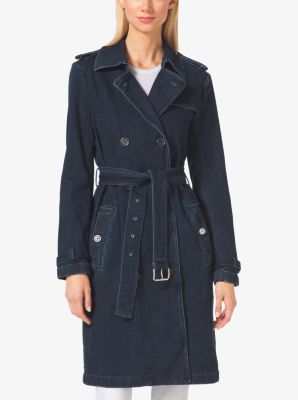 Denim Trench Coat