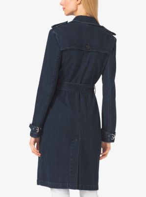 Denim Trench Coat