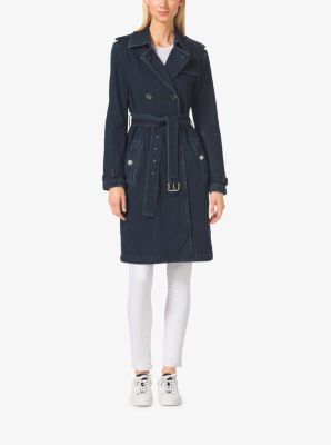 Denim Trench Coat
