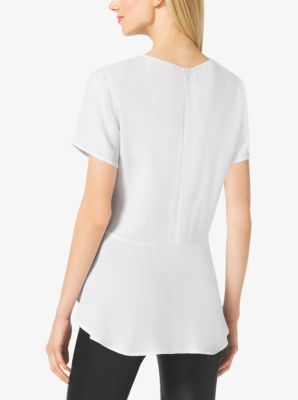 Michael kors 2024 peplum top