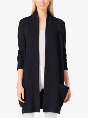 Merino Wool and Cashmere Cardigan