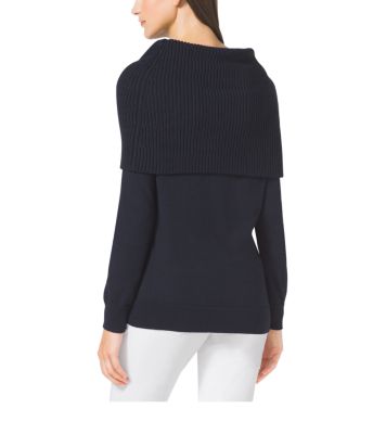 Michael kors deals cowl neck sweater