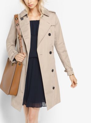 Sateen Trench Coat | Michael Kors