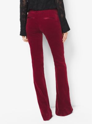 Michael kors best sale velvet pants