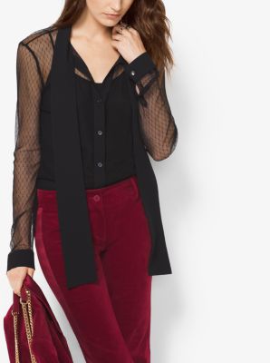 Velvet Tuxedo Flares