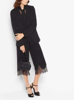 Lace-Trim Culottes image number 2