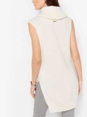 Mohair Cowl-Neck Sweater