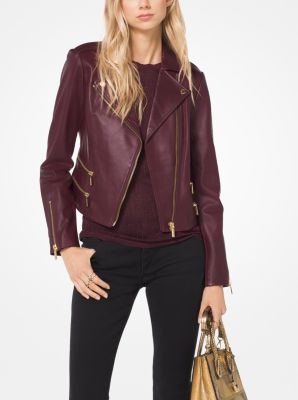 Leather Moto Jacket