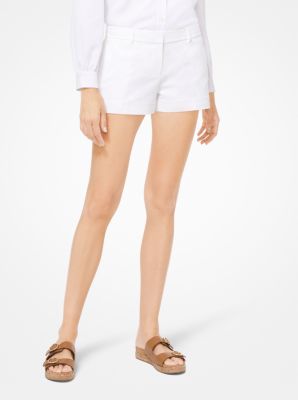 Stretch-Cotton Shorts | Michael Kors