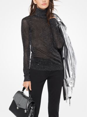 michael kors black turtleneck