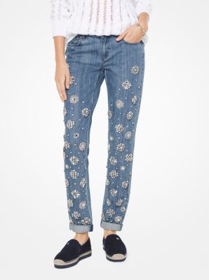 Embellished Jeans | Michael Kors