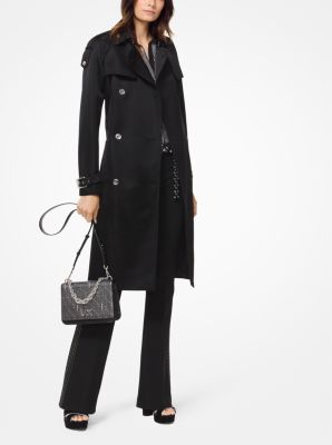 Michael kors shop sateen trench coat