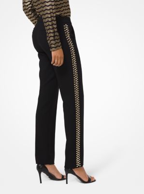 Embellished side stripe on sale trousers