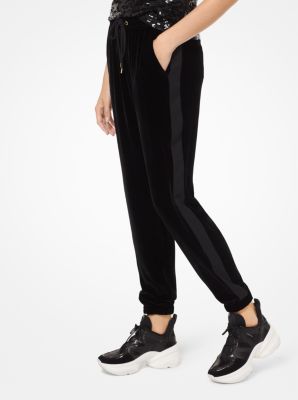 Velvet Jogger Pants