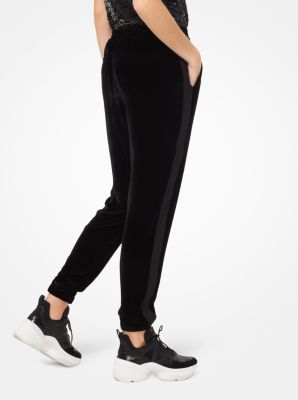 Velvet Jogger Pants