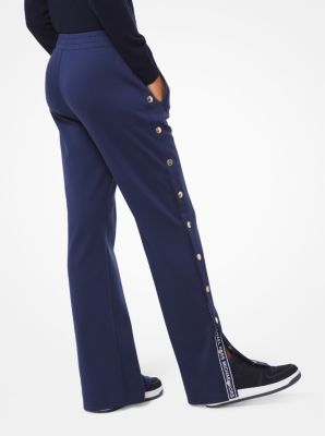 michael kors logo track pants