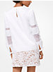 Cotton-Poplin and Lace Top image number 1