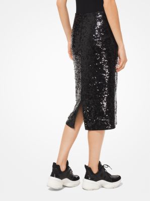 michael kors sequin skirt