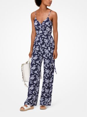 Michael kors floral jumpsuit new arrivals