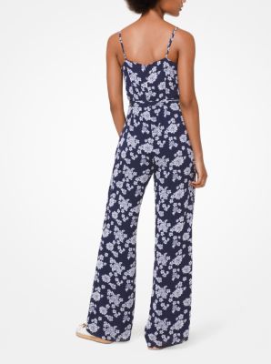 Michael kors cheap floral jumpsuit