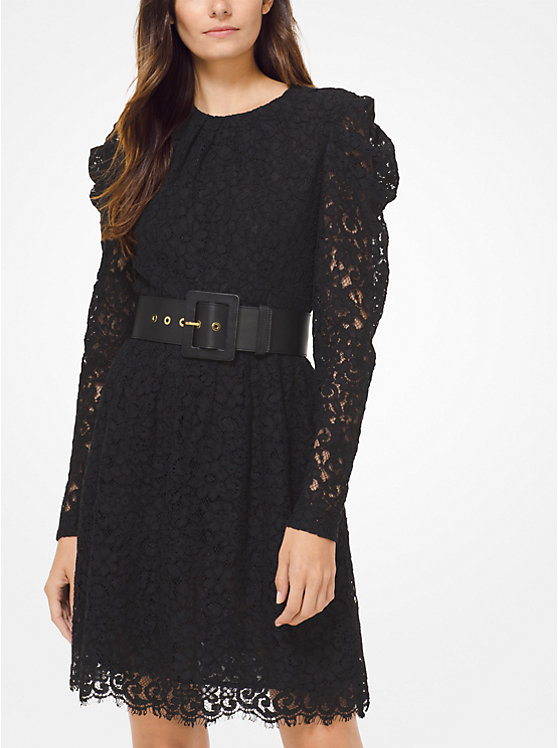 Corded Floral Lace Dress image number 0