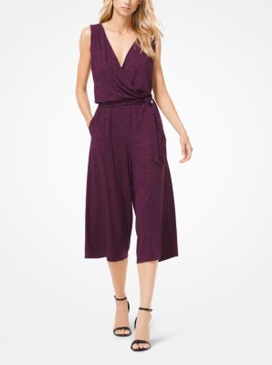 Jersey Wrap Jumpsuit