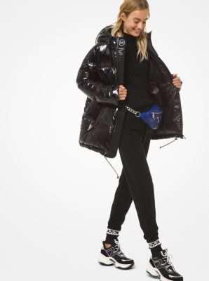 Michael michael kors hot sale ciré puffer coat