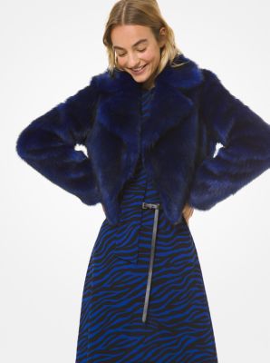 michael kors blue jacket