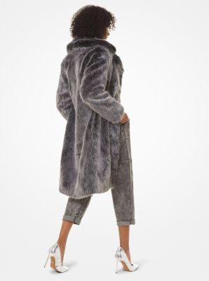 Michael kors faux clearance fur coat