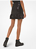 Mirror Dot Jersey Tiered Ruffle Skirt image number 1