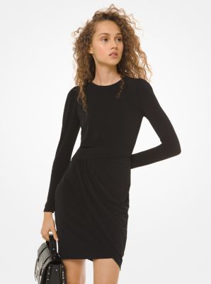 Michael kors hot sale black long dress