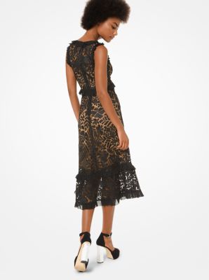 Michael kors floral clearance lace dress