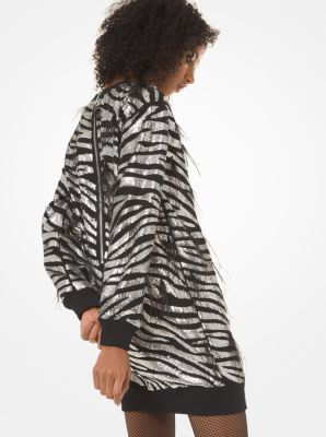 ★NY直輸入★【MICHAELKORS zebra knit onepieces】 Michael Kors Zebra Print One Piece Bathing Suit Size 8