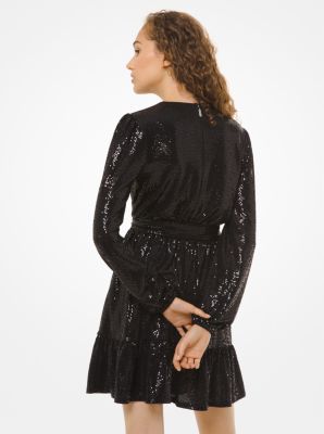 Michael kors mirror store dot sequin dress