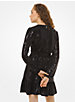Mirror Dot Matte-Jersey Crossover Dress image number 1