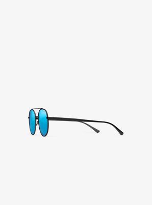 Lon Rounded Aviator Sunglasses image number 1