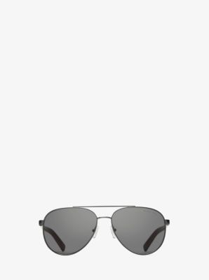 michael kors blue aviator sunglasses