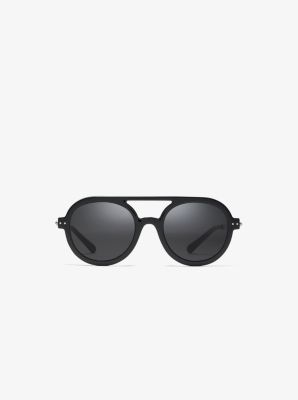michael kors black aviator sunglasses