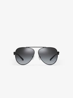 michael kors black and white sunglasses