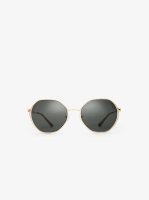 Porto Sunglasses in BLACK/GOLD | Michael Kors