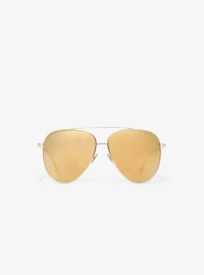 Limited-Edition New York City 18K Gold Plated Sunglasses