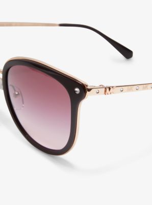 Adrianna Bright Sunglasses in CORDOVAN | Michael Kors