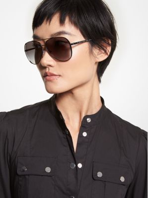 Chelsea Bright Sunglasses in BLACK | Michael Kors