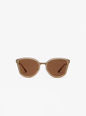 Turin Sunglasses in BLACK | Michael Kors [US] display picture 3