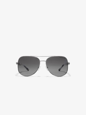 MK Chianti Sunglasses - Silver - Michael Kors