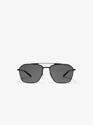 Off-White Men's Rimini Metal Rectangle Sunglasses, Black, Men's, Sunglasses Square Sunglasses