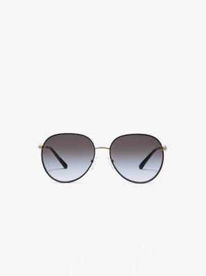 Michael kors lon store rounded aviator sunglasses